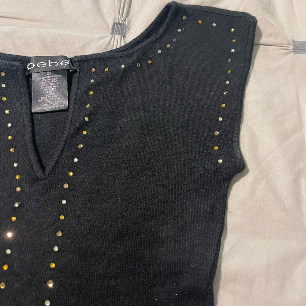 BEBE knit top